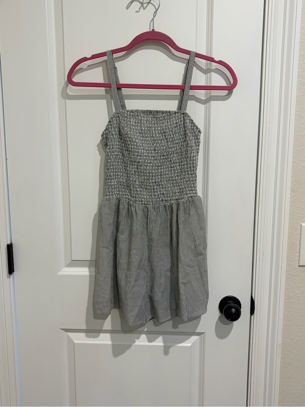 Universal thread smocked romper